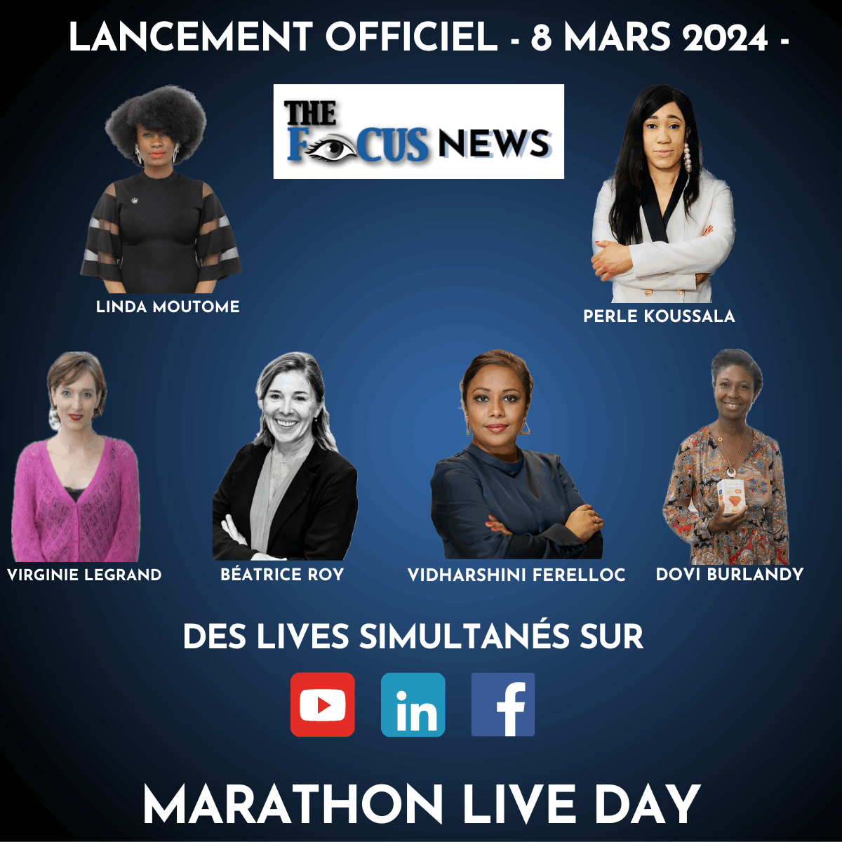 The Focus News - Lancement Officiel - Marathon Live Day